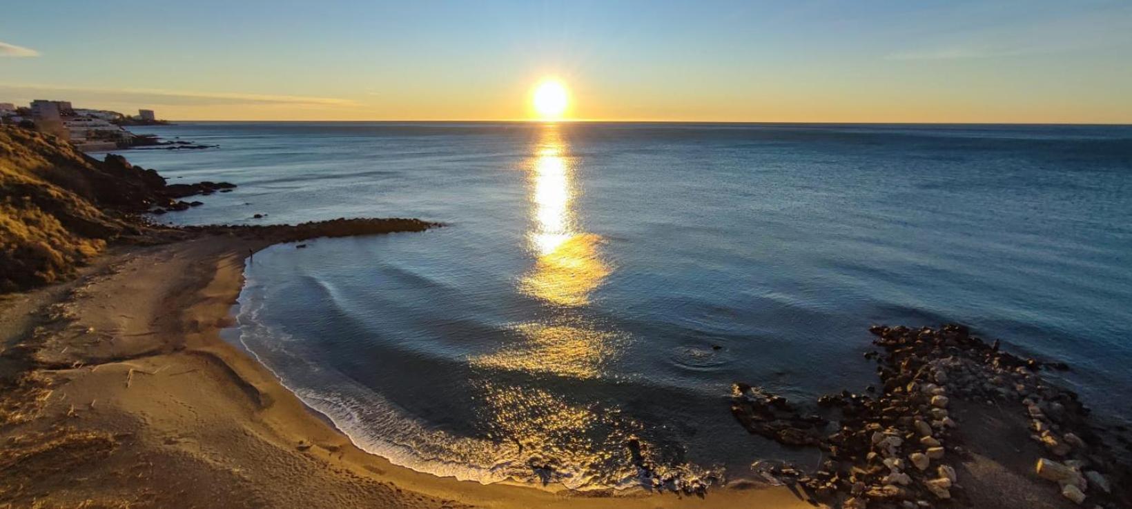 Primera Linea De Playa Benalmadena La Perla Playa Paraiso Exteriör bild