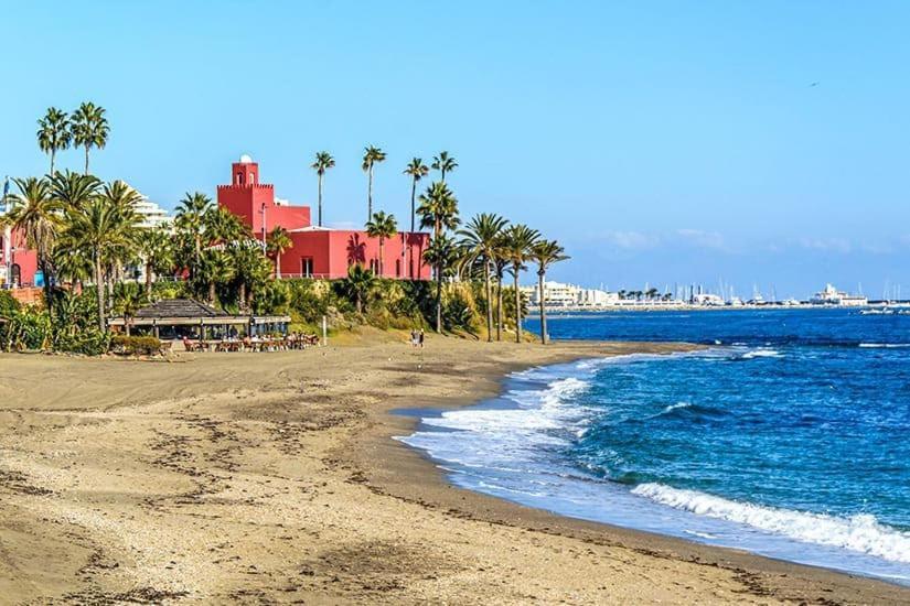 Primera Linea De Playa Benalmadena La Perla Playa Paraiso Exteriör bild